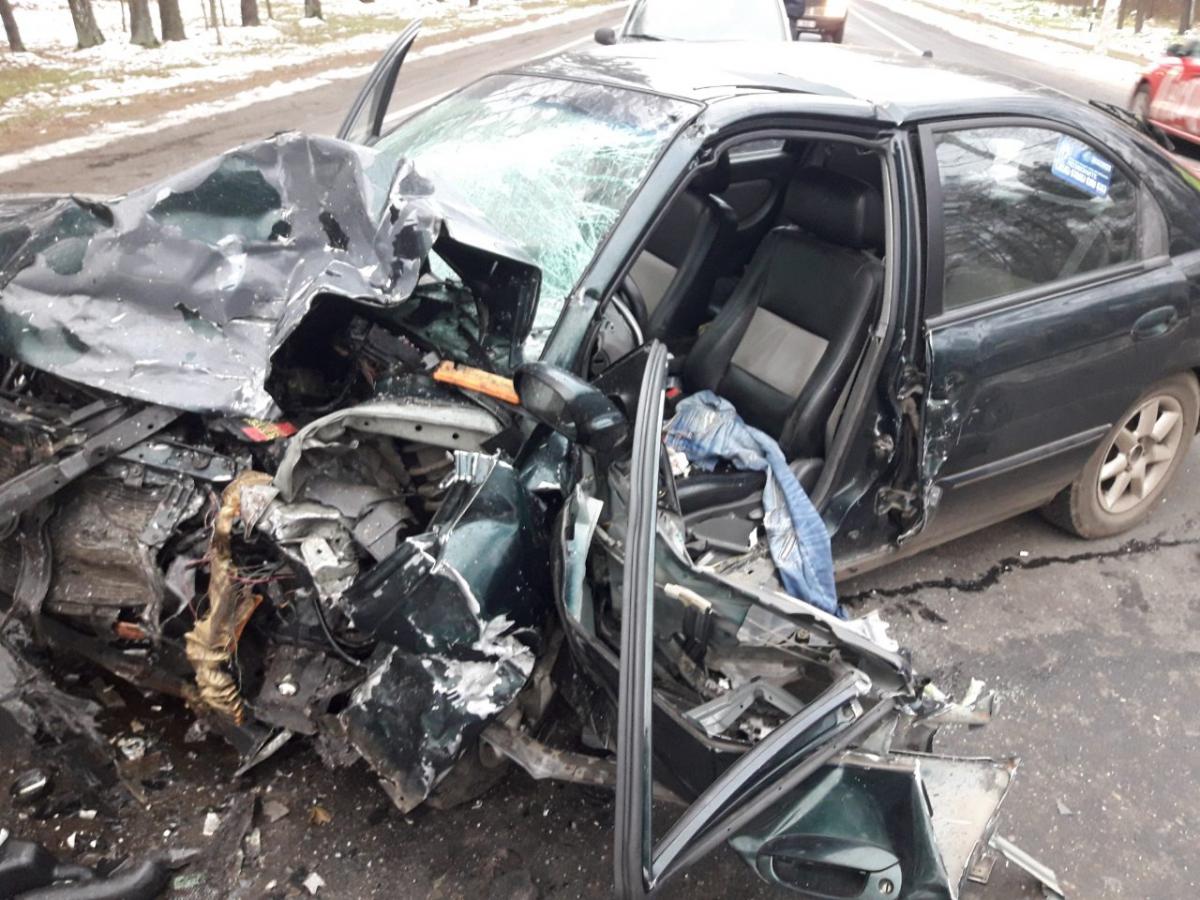 Водители двух автомобилей пострадали в ДТП в Бобруйске