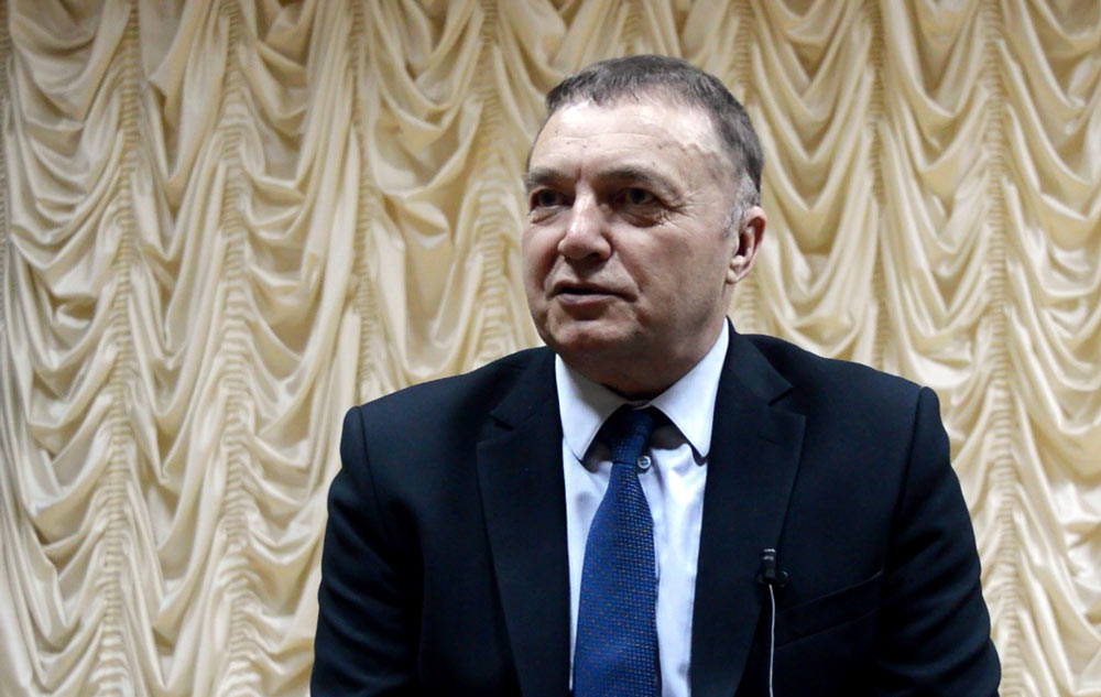 Сергей Украинка стал гостем литературной встречи в Могилевской облбиблиотеке