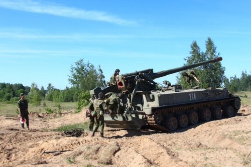 Сбор командного состава ракетных войск и артиллерии ВС Беларуси проведен на полигоне Осиповичский