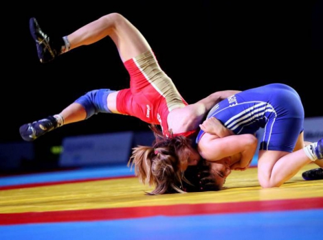 Команда Могилевской области выиграла первенство республики по женской борьбе