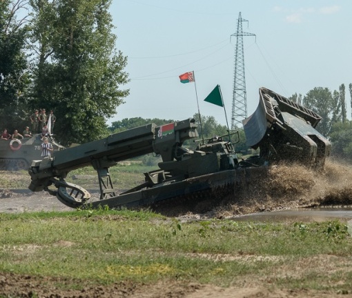 Воины дислоцирующейся под Могилевом бригады стали призерами Армейских международных игр