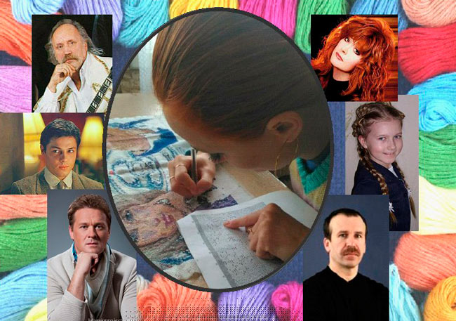 Выставка вышитых крестом портретов откроется в арт-фойе Могилевского драмтеатра