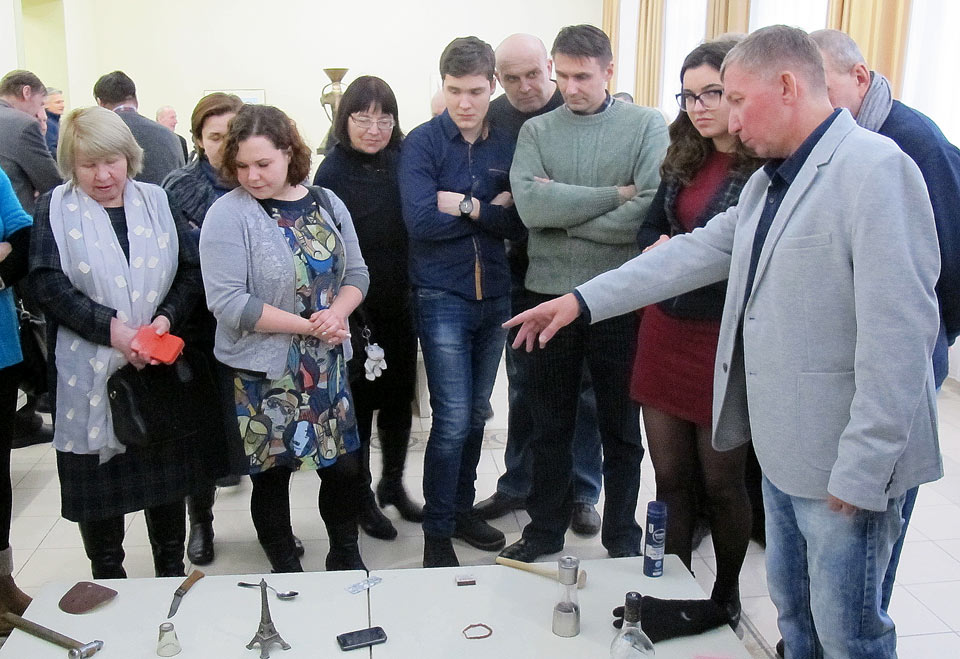 Выставка могилевского скульптора Воробьева открылась в музее Масленикова. Фото