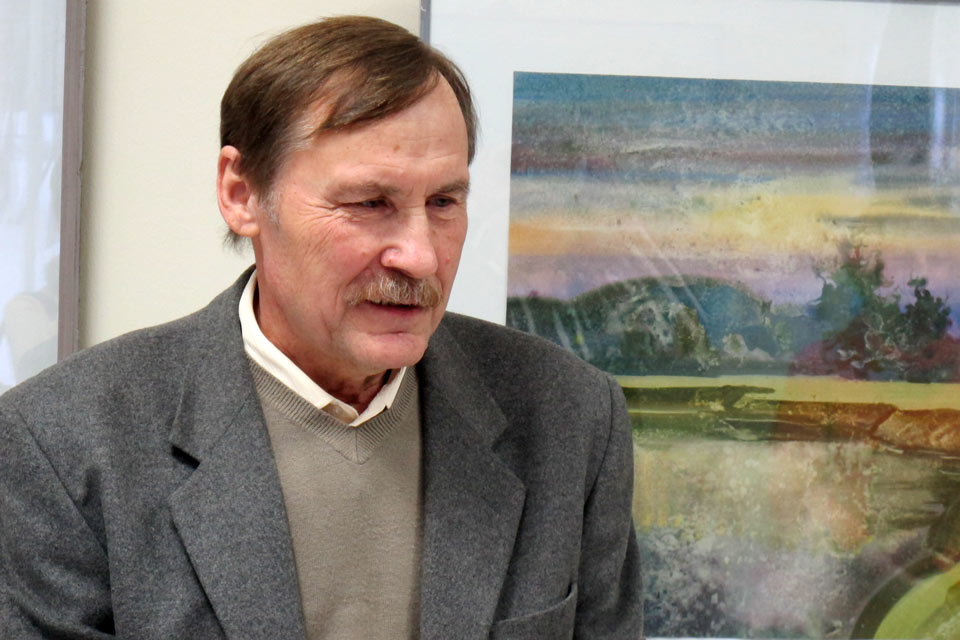 Выставка картин могилевского художника Федора Киселева открылась в арт-галерее Могилева. Фото