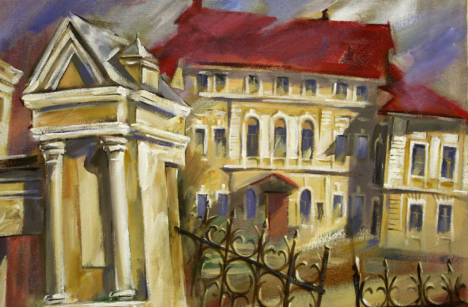 Выставка работ могилевского художника Игоря Адамовича открылась в Могилеве. Фото