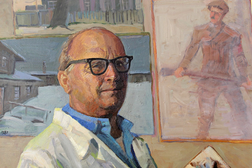 Выставка картин могилевского художника Эраста Карповича открылась в музее Павла Масленикова. Фото