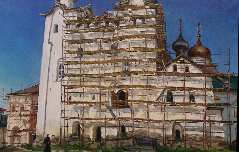 Выставка картин минчанки Наталии Муравьевой проходит в музее Павла Масленикова. Фото