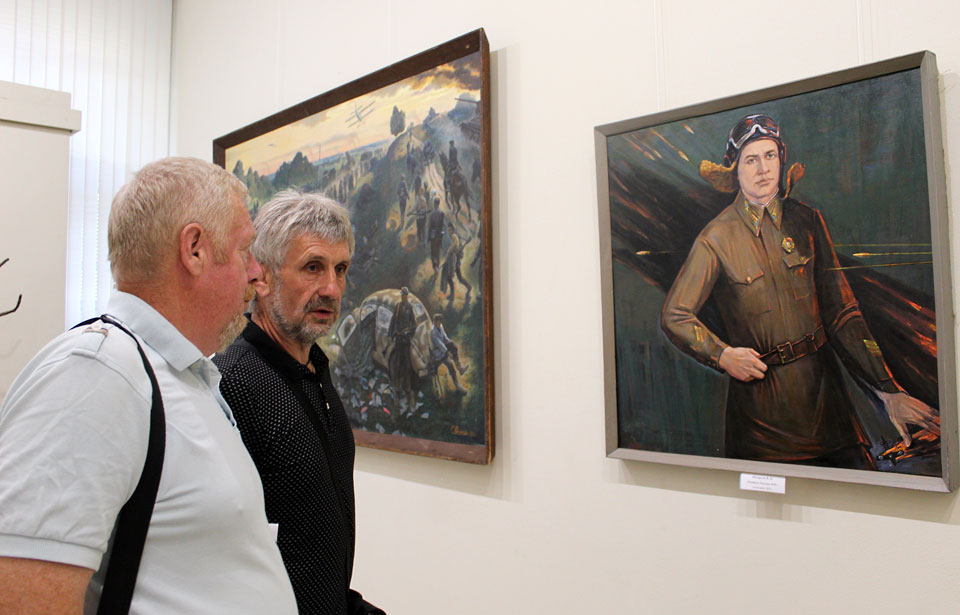 Выставка к 75-летию освобождения Беларуси  открылась в музее Масленикова. Фото