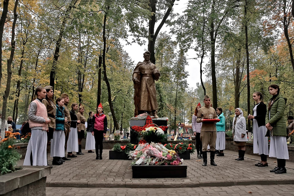 Климовичский район присоединился к республиканской акции «Во славу общей Победы». Фото