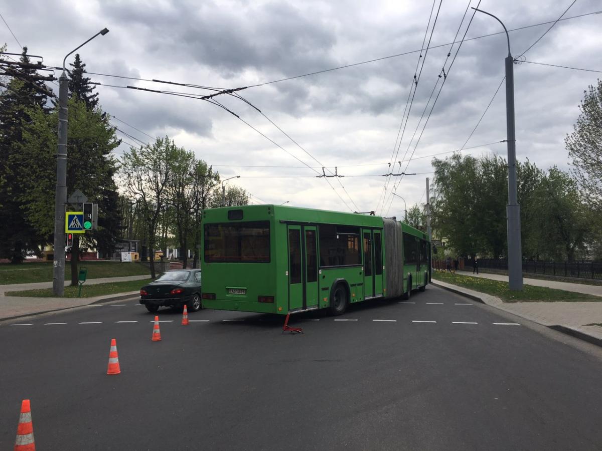 Автобус в Могилеве сбил пешехода