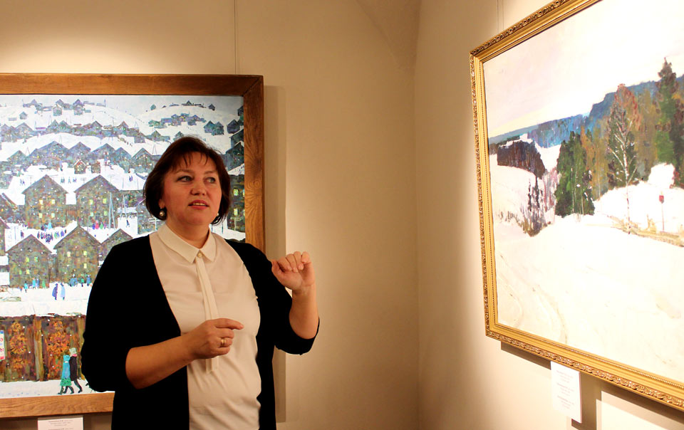 Выставка работ из коллекции Национального художественного музея открылась в Могилеве. Фото