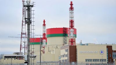 Первый энергоблок Белорусской атомной электростанции вышел на мощность 400 МВт