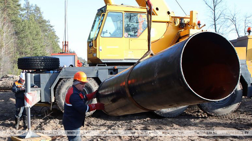 "Гомельтранснефть Дружба" приступила к строительству нефтепровода Гомель - Горки