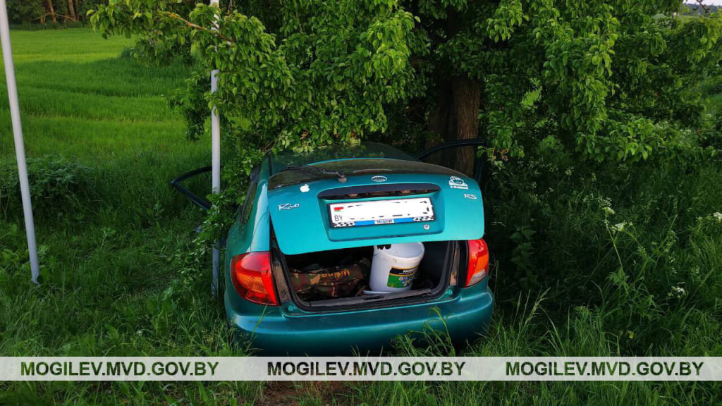 Kia Rio столкнулся с грузовым Renault в Могилевском районе