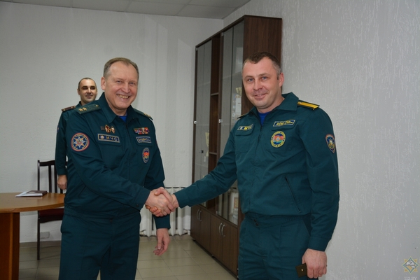 Министр по чрезвычайным ситуациям посетил Могилевскую область