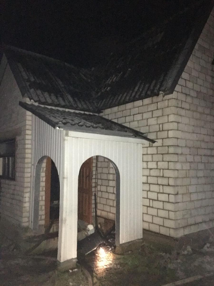 На пожаре в Осиповичах погибли мужчина и женщина