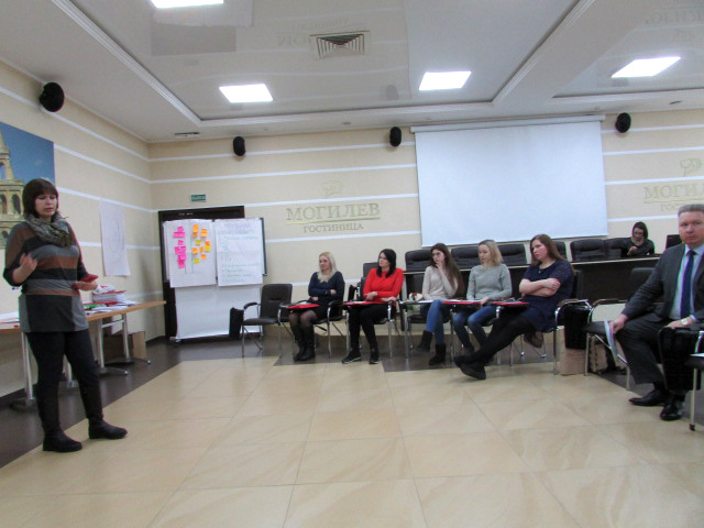 Красный крест проводит в Могилеве тренинги по наставничеству