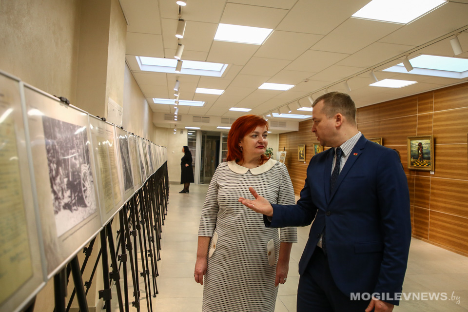 Интерактивная выставка «Партизаны Беларуси» открылась в Могилеве. Фото