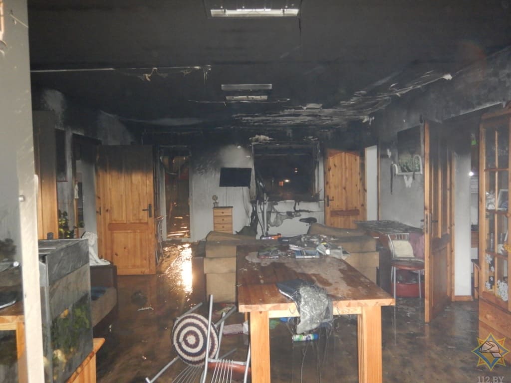 Дом в «SOS-Детская деревня» горел в Могилеве