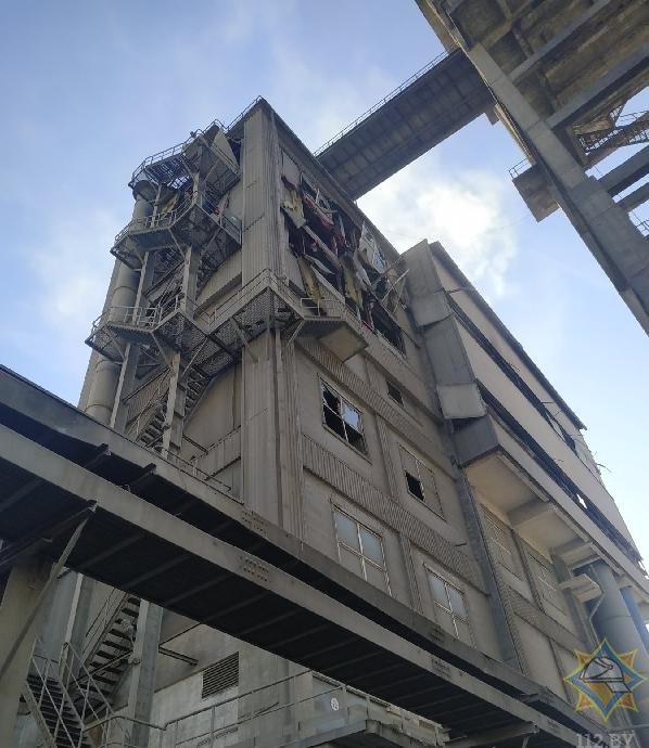 На заводе в Костюковичах произошла вспышка пылевоздушной смеси