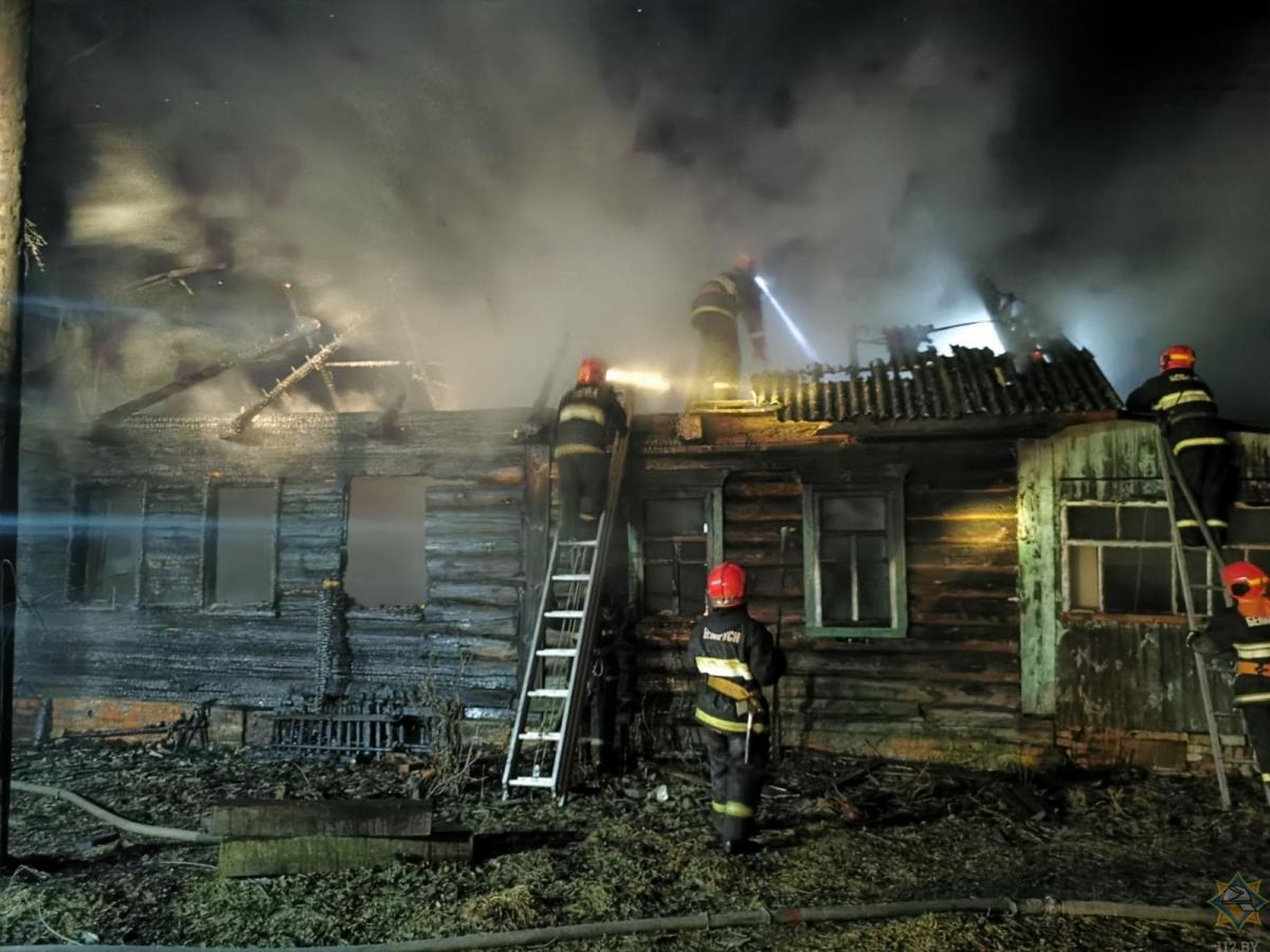 На пожаре в Могилевском районе погиб пенсионер