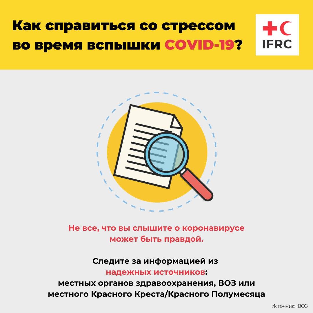 Листовки-памятки о профилактике коронавируса и о том, как не поддаться панике, создал Красный Крест. Фото