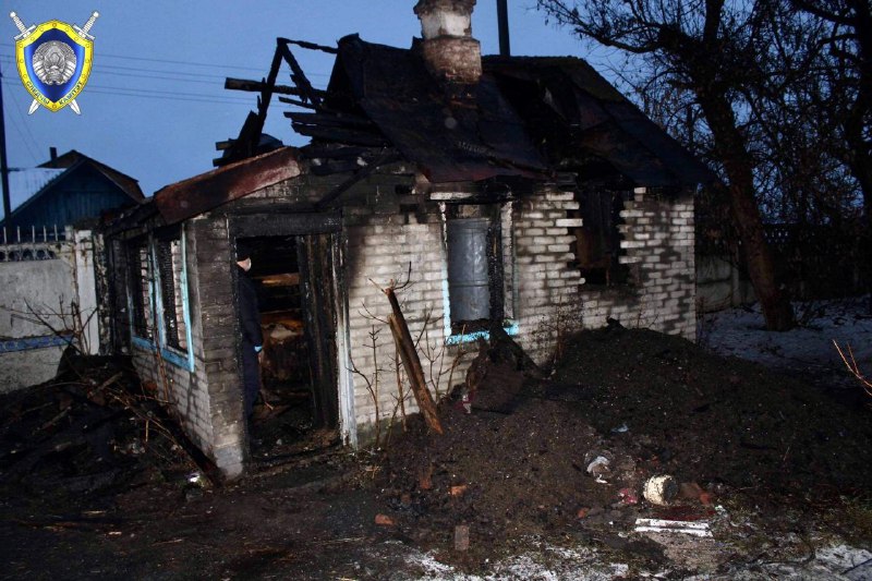 Два человека погибли при пожаре в Быхове