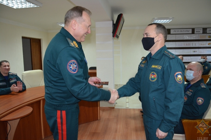 Министр по чрезвычайным ситуациям посетил с рабочим визитом Могилевскую область