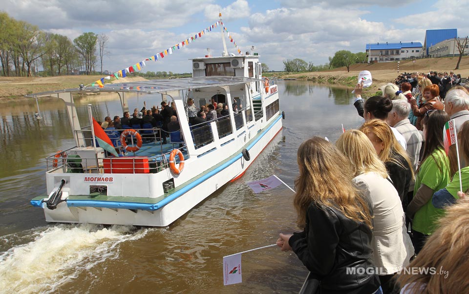 На реке Днепр у Могилева прогнозируют снижение уровня воды