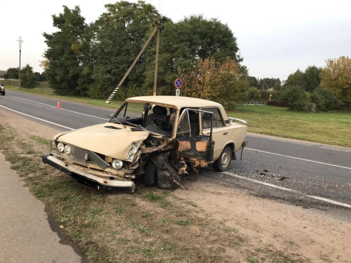 «ВАЗ» столкнулся с «Audi» в Осиповичском районе – пострадали оба водителя
