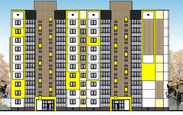 Два многоквартирных жилых дома планируют построить по улице Космонавтов в Могилеве