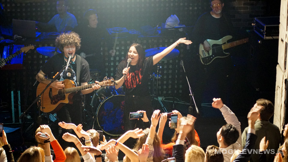 Группа Naviband выступила в Могилеве с большим сольным концертом. Фото