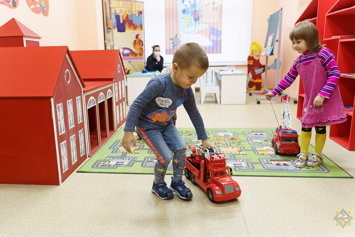 Имиджевая комната МЧС появилась в Бобруйске. Фото