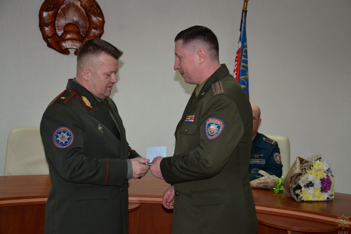 Спасатели Могилевской области получили награды