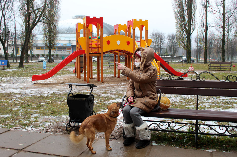 Дворовую площадку открыли по улице 30 лет Победы в Могилеве. Фото