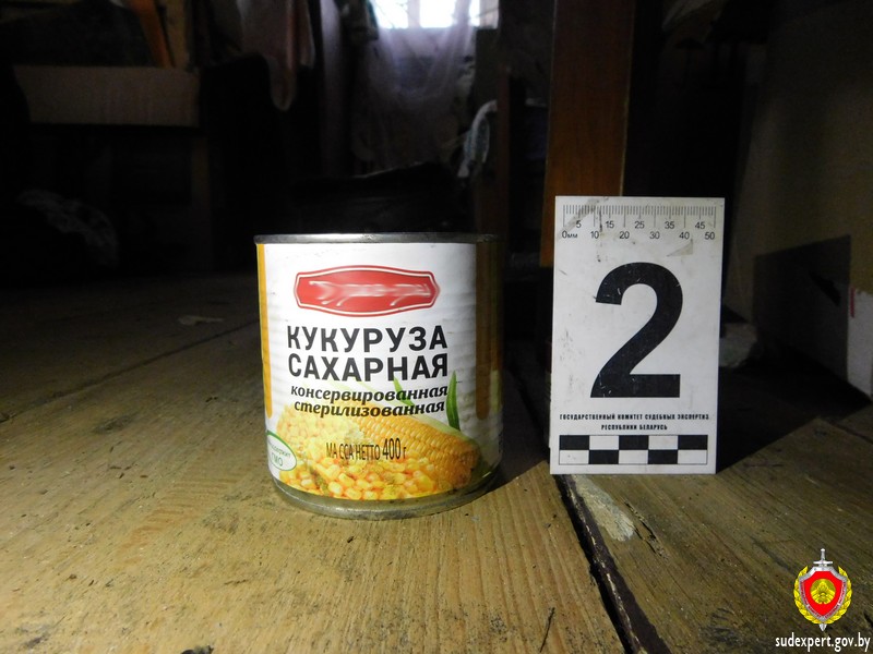 Просроченная банка с кукурузой помогла раскрыть кражу в Белыничском районе