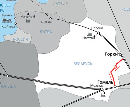 Работы по строительству нефтепровода «Гомель-Горки» планируется начать в ноябре 2020