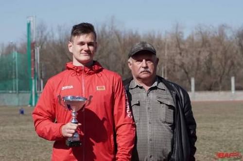 Могилевский спортсмен признан лучшим легкоатлетом Беларуси среди юношей