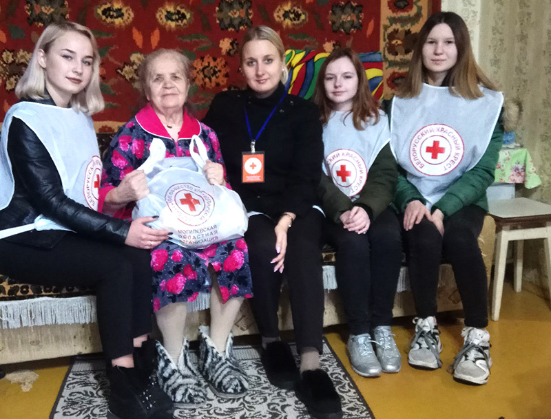 В Могилевской областной организации БОКК функционирует медико-социальная служба по оказанию помощи пожилым людям