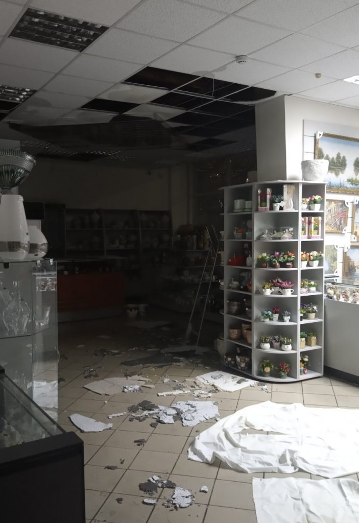 Потоп в магазине в центре Могилева предотвратил Департамент охраны