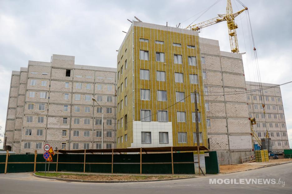 Более трех тысяч квартир построено в Могилевской области за 10 месяцев