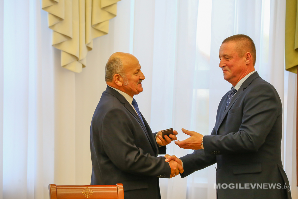 Первого заместителя председателя Mогилевского облисполкома представили руководителям структурных подразделений. Фото