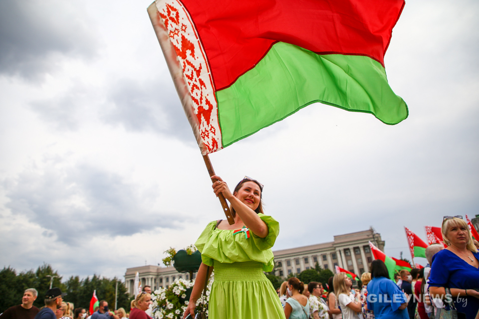 Митинг «За Беларусь!» в Могилеве. Фото