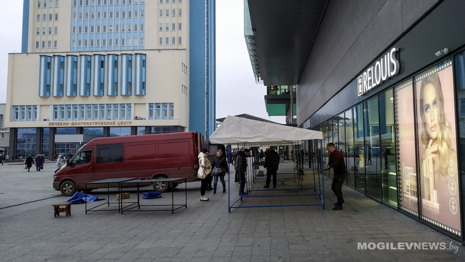 Торговые ряды организуют с 6 по 8 марта на площадке возле торгового центра «Атриум» в Могилеве