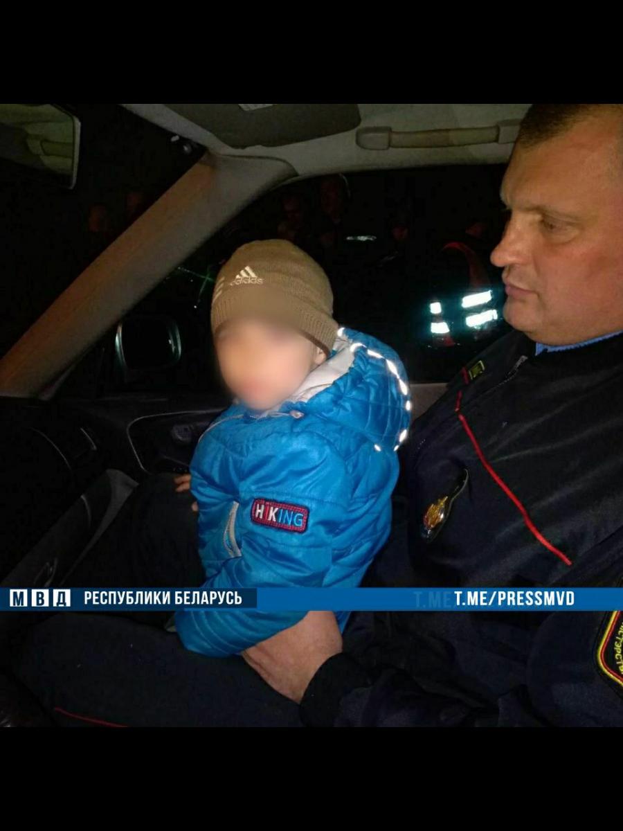 В Бобруйском районе всю ночь искали потерявшегося трёхлетнего мальчика