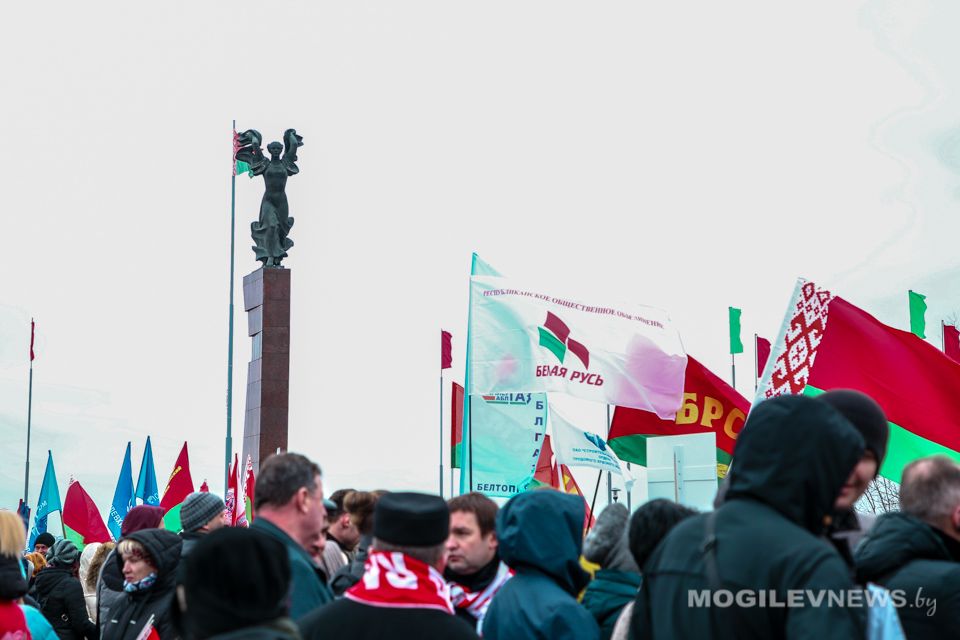 Мероприятия ко Дню защитника Отечества проходят в Могилеве. Фото