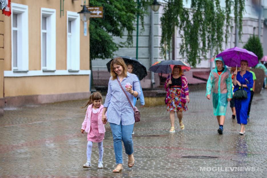 Прогноз погоды в Могилеве на 27 августа: до +20°С, временами дождь, возможна гроза