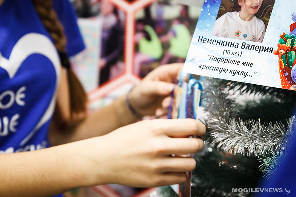 Новогодние и рождественские желания детей трех учреждений образования Могилевщины помогут исполнить волонтеры БРСМ