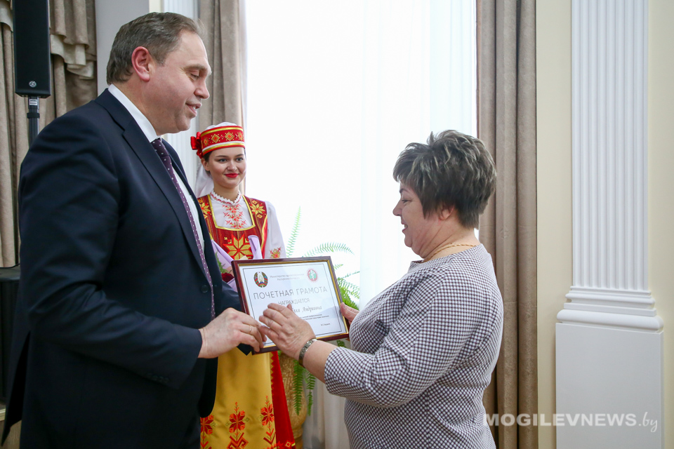 В Могилеве прошла итоговая коллегия главного управления по здравоохранению области. Фото