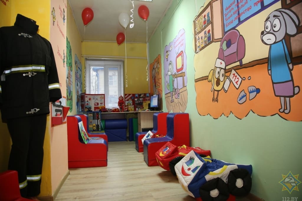 Имиджевую комнату МЧС открыли в Горках